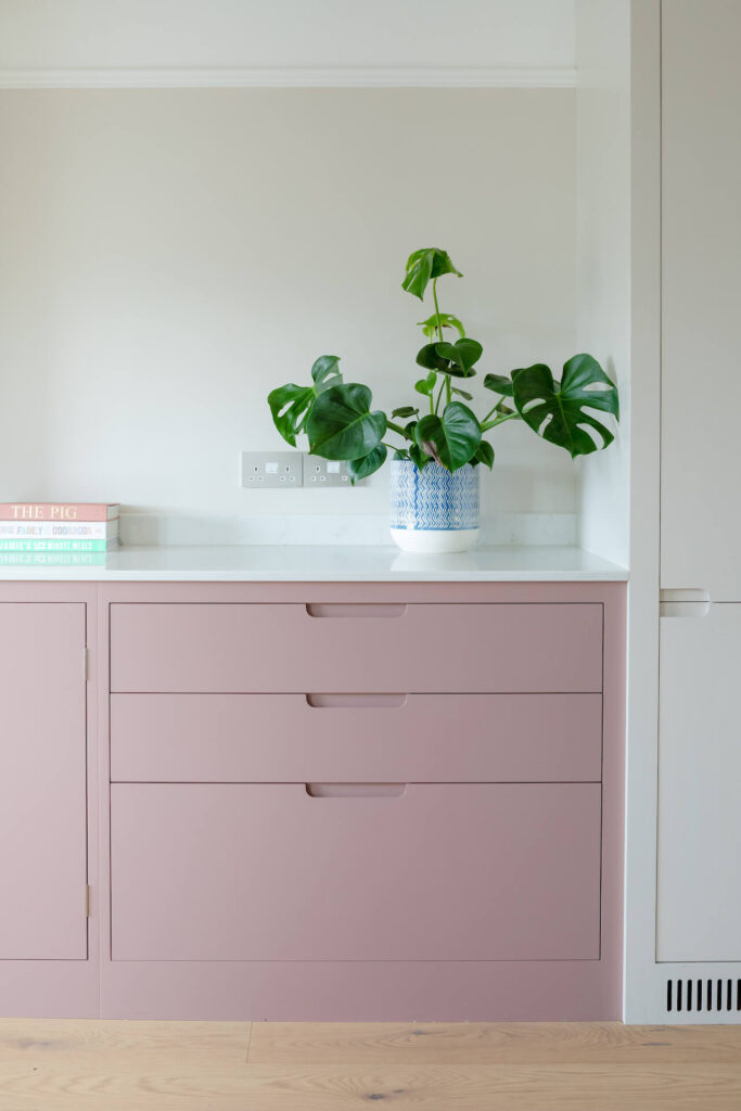 The Pink Kitchen - Sustainable Kitchens - Sulking Room Pink