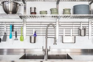 The Richlite Kitchen - Stainless Steel back kitchen