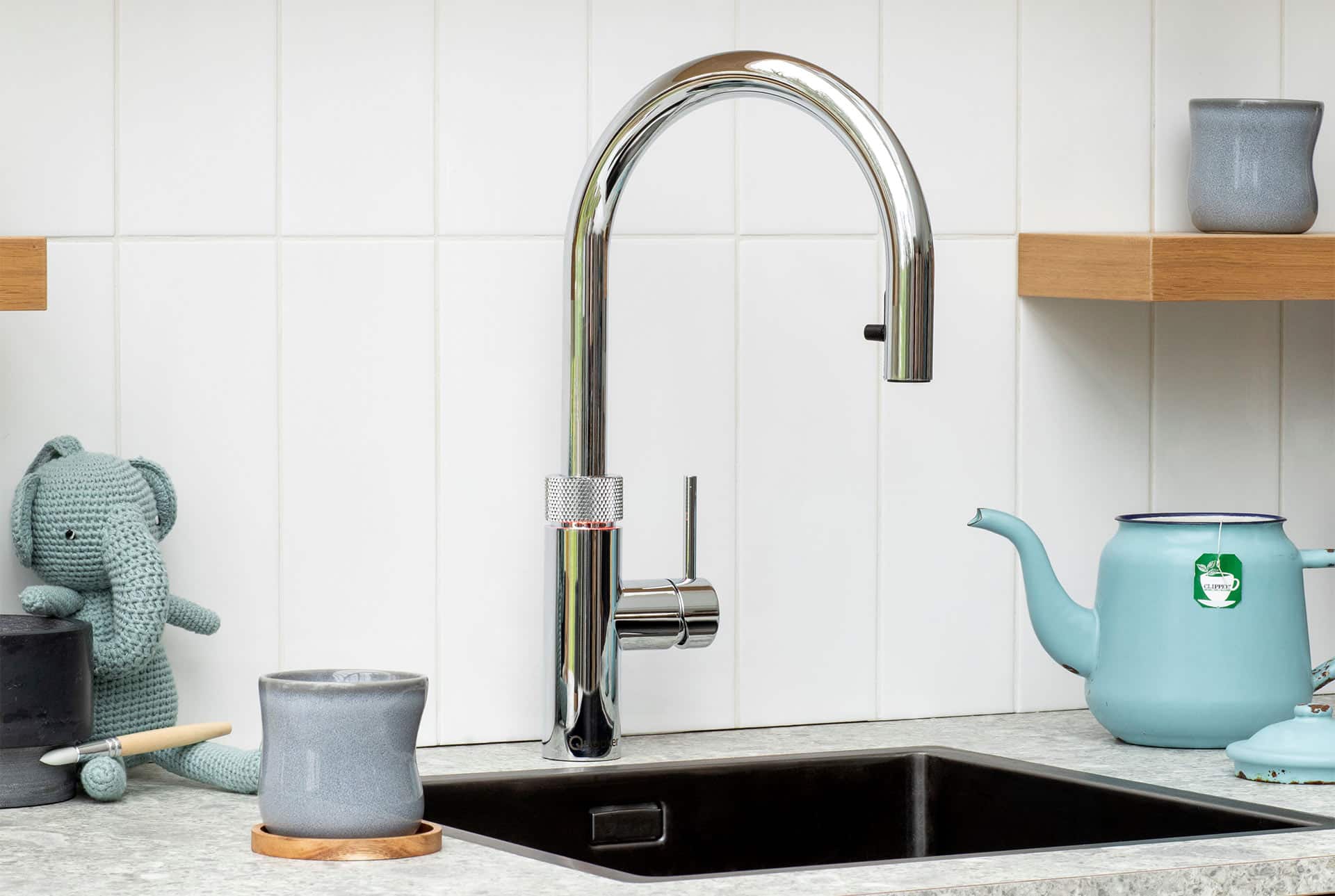 Polished Chrome Quooker Tap