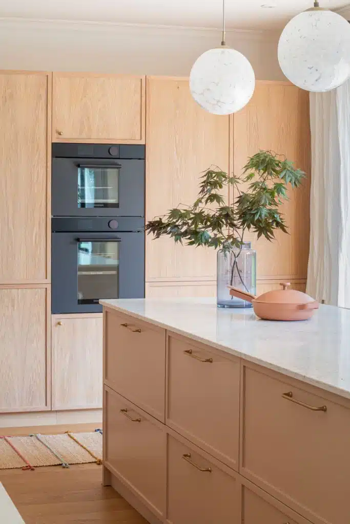 Redland oak larder run with island