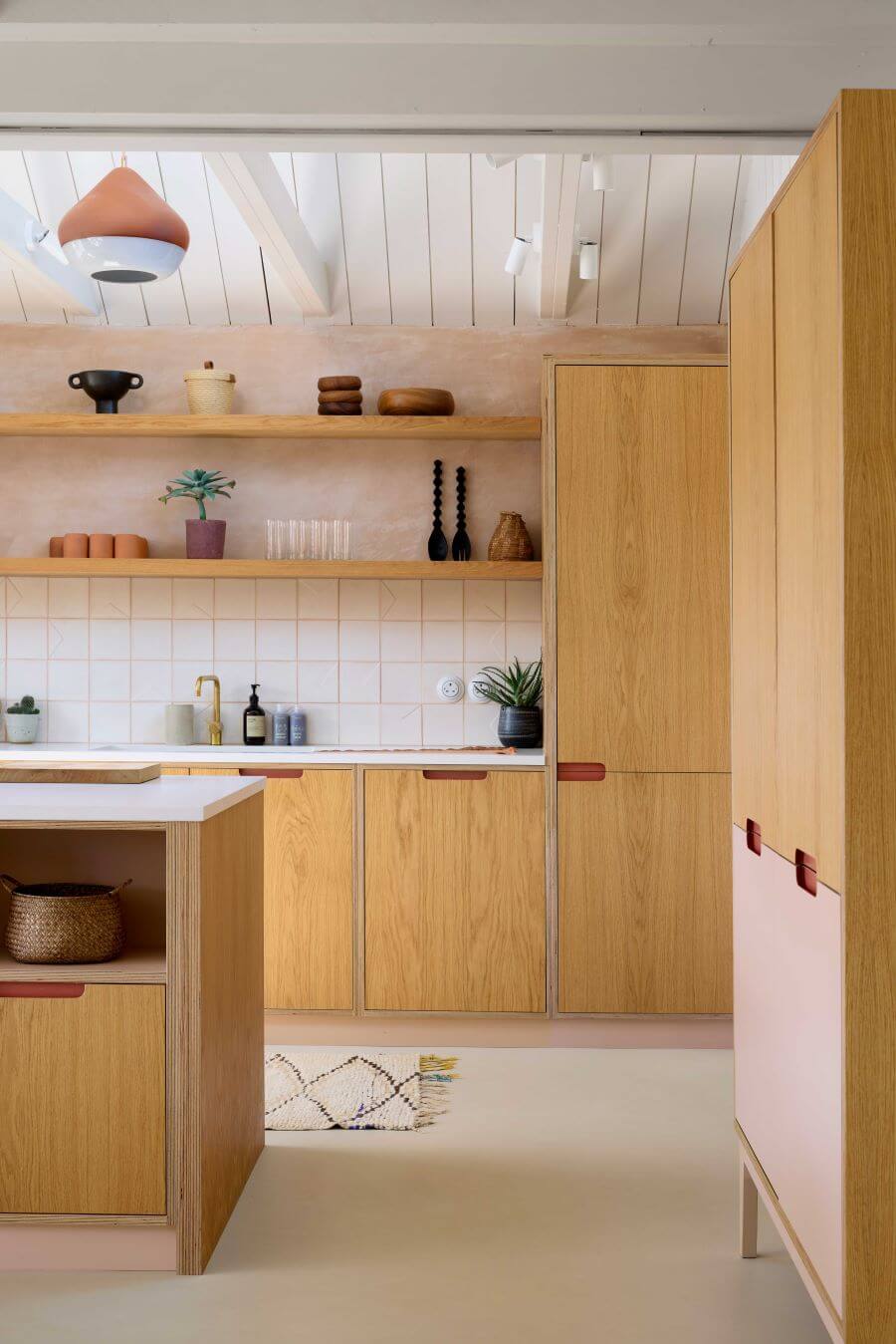 Oak Kitchen Larders